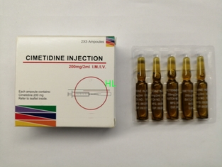 中国 シメチジンの注入の薬 200 mg/2mL 2*5 のアンプル/箱 サプライヤー