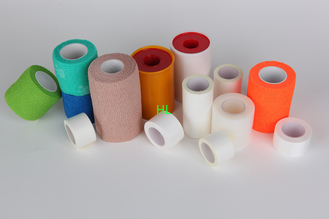 中国 酸化亜鉛の付着力プラスター医学の包帯テープ 5m 10m 長さ サプライヤー