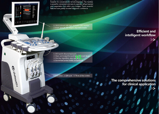 中国 セリウム/ISO は色ドップラーの超音波の走査器の医学の外科装置を承認しました サプライヤー