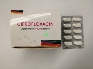 中国 Ciprofloxacin は 250MG 500MG 750MG 抗生の Cipro のタブレットの薬を錠剤にします サプライヤー