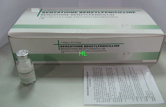 中国 注入 2.4M の抗生の薬 50VIALS/箱のための Benzathine Benzylpenicilline サプライヤー