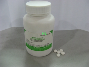 中国 Mebendazole は 100MG Anthelmintics の薬 1000's/びんを錠剤にします サプライヤー
