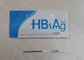 高精度な医学の 1 つのステップ急速なテスト キット Hbsag/Hbsab のカセット/ストリップ サプライヤー