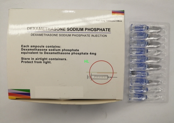 中国 炎症抑制の薬 Dexamethasone の注入 4mg/mL の BP/USP 代理店